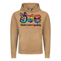 Peace Love Equality Lgbt+ Vintage Hoodie | Teevron