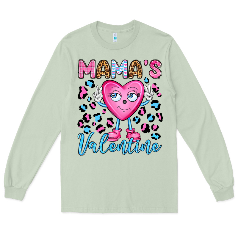 Mama's Valentine Olivia Long Sleeve Tee by OliviaCreatesArt | Teevron