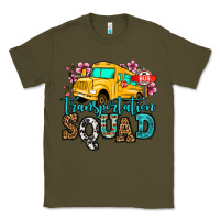 Army Green transportation squad school bus Classic Tee - Jasminsmagicworld