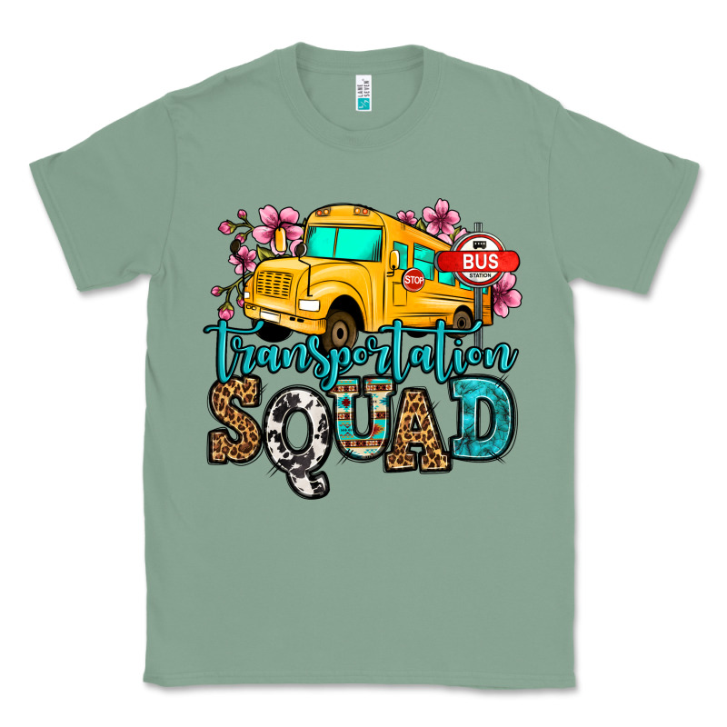 Transportation Squad School Bus Classic Tee by Jasminsmagicworld | Teevron