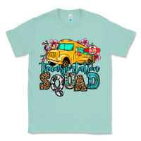 Seafoam transportation squad school bus Classic Tee - Jasminsmagicworld