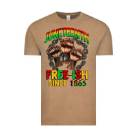 Juneteenth Free Ish Since 1865 Vintage Tee | Teevron