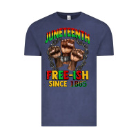 Vintage Denim juneteenth free ish since 1865 Vintage Tee - CowGirlArtShop