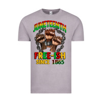Vintage Zinc juneteenth free ish since 1865 Vintage Tee - CowGirlArtShop