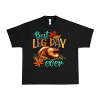 Black best leg day ever Urban Heavy Tee - CowGirlArtShop