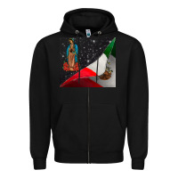 Black our lady graduap Zipper Hoodie - CowhideDigitalArt