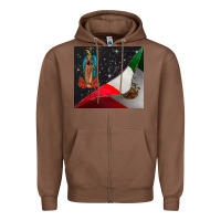 Chestnut our lady graduap Zipper Hoodie - CowhideDigitalArt