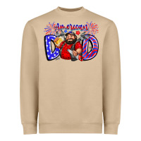 Mushroom american dod Heavyweight Sweatshirt - CowhideDigitalArt