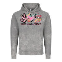Cloud Rock peace love nursing Vintage Hoodie - CowGirlArtShop