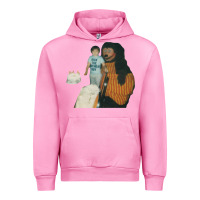 Fuchsia Pink Dick The Birthday Boy Gift Urban Hoodie - trangStudio