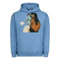 Pigment Pebble Blue Dick The Birthday Boy Gift Urban Hoodie - trangStudio