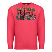 Cardinal western caffeine before chaos Premium Sweatshirt - BarkalooDesign