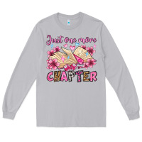 Moon Dust just one more chapter valentine's day olivia Long Sleeve Tee - OliviaCreatesArt