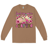 Toasted Coconut just one more chapter valentine's day olivia Long Sleeve Tee - OliviaCreatesArt