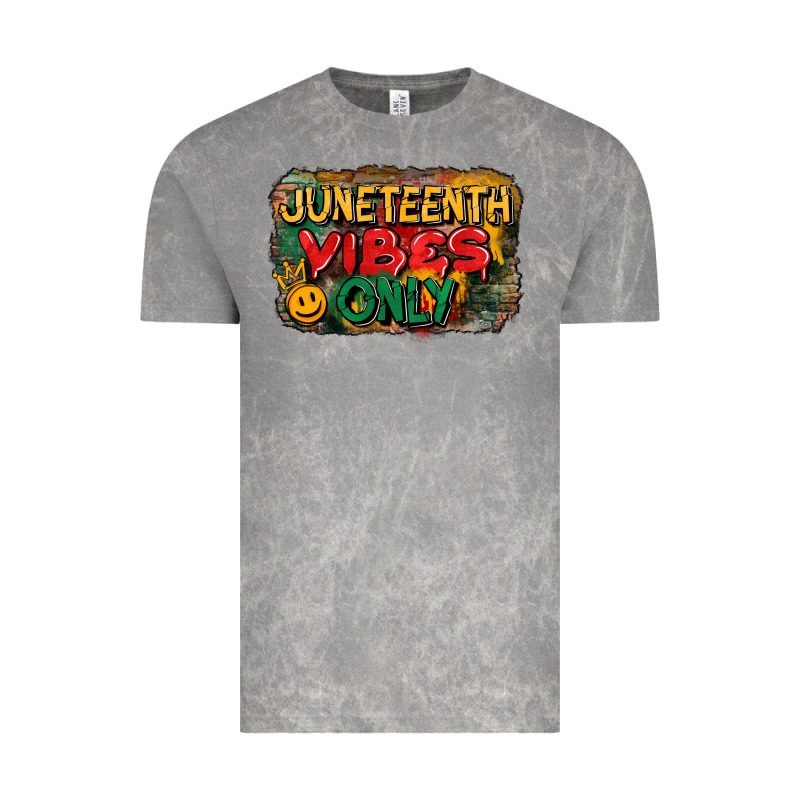 Juneteenth Vibes Only Vintage Tee by CowGirlArtShop | Teevron