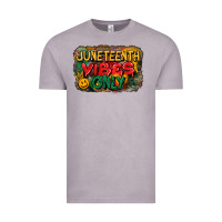 Vintage Zinc juneteenth vibes only Vintage Tee - CowGirlArtShop