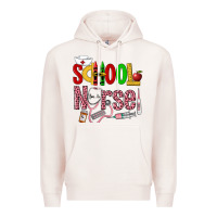 Pale Pink School Nurse Premium Hoodie - LillyAllenDesigns