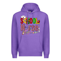 Purple School Nurse Premium Hoodie - LillyAllenDesigns