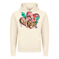 Vintage Artic nurse hearts Vintage Hoodie - CowGirlArtShop