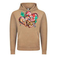 Vintage Coffee nurse hearts Vintage Hoodie - CowGirlArtShop