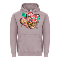Vintage Zinc nurse hearts Vintage Hoodie - CowGirlArtShop