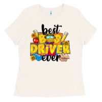 Bone best bus driver ever Ladies Tee - NancyCooperArtShop
