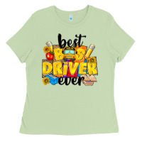 Matcha best bus driver ever Ladies Tee - NancyCooperArtShop