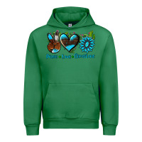 Emerald peace love  gemstone Urban Hoodie - AdoDesignShop