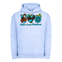 Pigment Grape Ice peace love  gemstone Urban Hoodie - AdoDesignShop