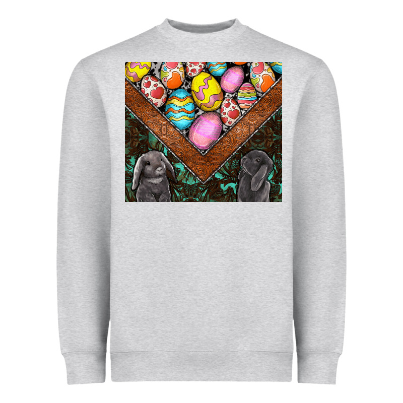 Easter Heavyweight Sweatshirt by CowhideDigitalArt | Teevron