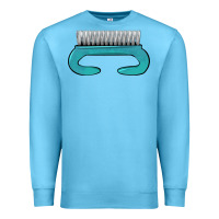 Ocean Blue nail brush Premium Sweatshirt - BarkalooDesign