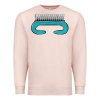 Pale Pink nail brush Premium Sweatshirt - BarkalooDesign