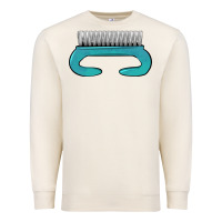 Sandshell nail brush Premium Sweatshirt - BarkalooDesign