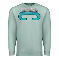 Seafoam nail brush Premium Sweatshirt - BarkalooDesign