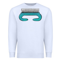 White nail brush Premium Sweatshirt - BarkalooDesign