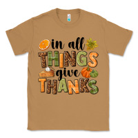 Toasted Coconut In all things give thanks Classic Tee - NancyCooperArtShop