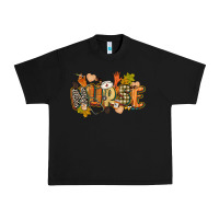 Black fall nurse Urban Heavy Tee - CowGirlArtShop