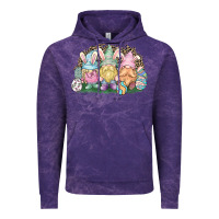 Cloud Purple Easter Day gnomes Vintage Hoodie - HowdyJamesFarm