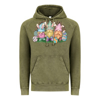 Vintage Olive Easter Day gnomes Vintage Hoodie - HowdyJamesFarm