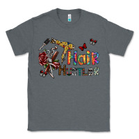 Charcoal Heather hair hustler 2 Classic Tee - SublimationCraftShop