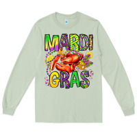 Matcha mardi gras crawfish olivia Long Sleeve Tee - OliviaCreatesArt