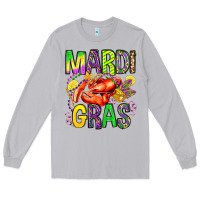Moon Dust mardi gras crawfish olivia Long Sleeve Tee - OliviaCreatesArt