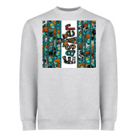 Heather Grey easter Heavyweight Sweatshirt - CowhideDigitalArt