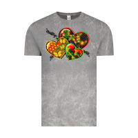 Cloud Rock juneteenth hearts Vintage Tee - CowGirlArtShop