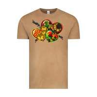 Vintage Camel juneteenth hearts Vintage Tee - CowGirlArtShop