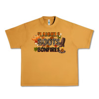 Peanut Butter flannels boots and bonfires Urban Heavy Tee - CowGirlArtShop