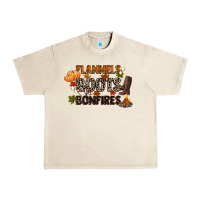 Sandshell flannels boots and bonfires Urban Heavy Tee - CowGirlArtShop