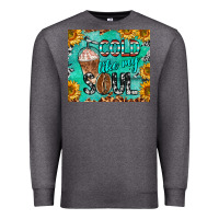 Charcoal Heather cold like my soul Premium Sweatshirt - BarkalooDesign