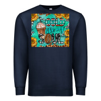 Navy cold like my soul Premium Sweatshirt - BarkalooDesign
