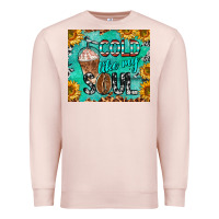 Pale Pink cold like my soul Premium Sweatshirt - BarkalooDesign